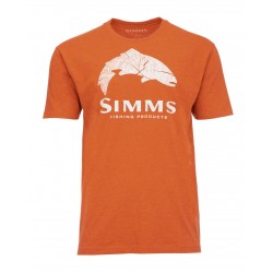 T-Shirt Wood Trout Fill SIMMS