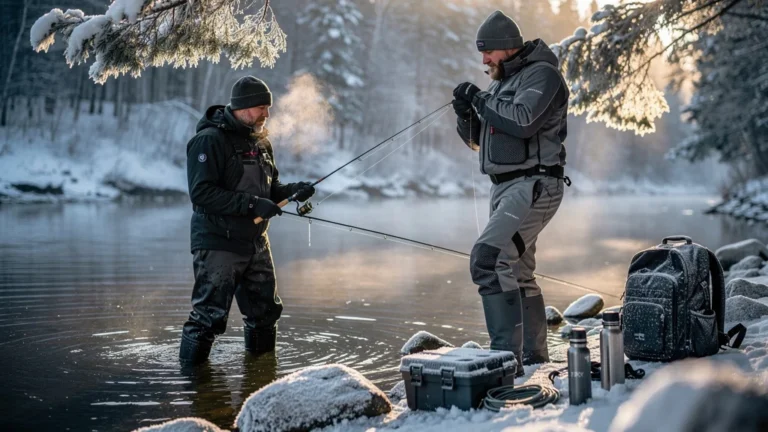 Comparaison waders néoprène et respirants lors de huit sorties d’hiver en conditions extrêmes